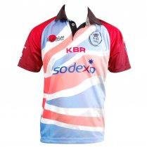 Samurai British Army Flag Rugby Shirt Multi