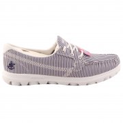 Skechers On The Go Sandbar Women's Shoe Dark Blue & White