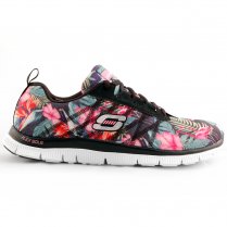 Skechers Women's Flex Appeal - Floral Bloom Trainers Black