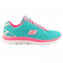 Skechers Women's Flex Appeal - Love Your Style Trainers Light Green 