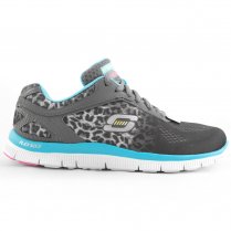 Skechers Women's Flex Appeal - Serengeti Fitness Shoe Dark Grey