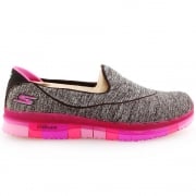 Skechers Women's Go Flex Walk Black/Pink