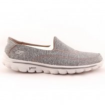 Skechers Women's Go Walk 2 Circuit Shoes Light Grey