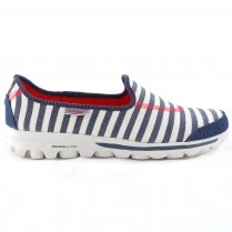 Skechers Women's Go Walk Americana White & Blue