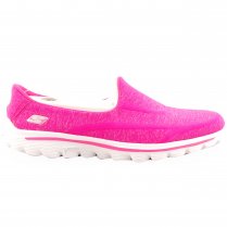 Skechers Women's GOwalk 2 Super Sock Shoes Pink