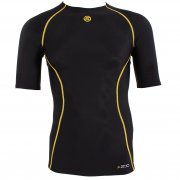 A200 Men's Compression Short Sleeve Top Black