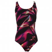 Endurance+ Allover Digital Powerback Women's Swimming Costume Multi