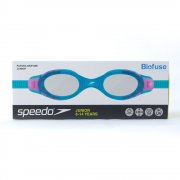 Futura Biofuse Junior Swimming Goggles Turquoise and Pink