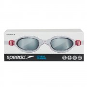 Speedo Futura Plus Soft Frame Goggle White and Red