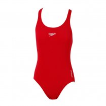 Speedo Girls' Endurance®+ Medalist Swimsuit Red