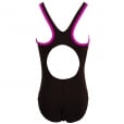 Speedo Girls' Monogram Muscleback Swimsuit Black