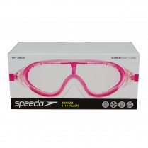 Speedo Junior Rift Goggle Pink and White