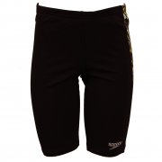 Speedo Logo Panel Boys' Jammer Black