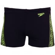 Speedo Men's Monogram Aquashort Black