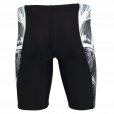 Speedo Men's Placement Curve Panel Jammer Swimshort Black