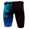 Speedo Men's Placement Digital Jammer Swimshort Black