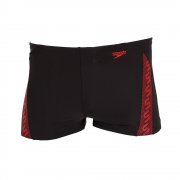 Speedo Monogram Boy's Aquashort Black - Size 30-32