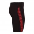 Speedo Monogram Jammer Men's Swim Shorts Black And Red