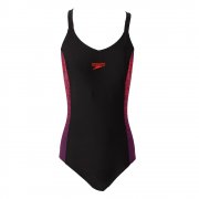 Speedo Fit Racerback Swimsuit Black