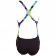 Speedo Women's Allover Digital Powerback Swimsuit Multi