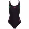 Speedo Women's Placement Powerback Swimsuit Dark Blue