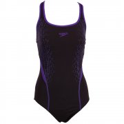 Women's Speedo Fit Kickback Swimsuit Dark Blue