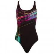 Speedo Women's Vibedive Powerback Swimsuit Black