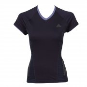 Supernova Women's Running Short Sleeve Tee Dark Grey