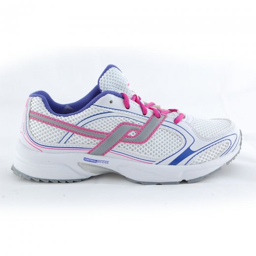 Tecno Pro Elexir IV Girl's Lace Running Trainers White