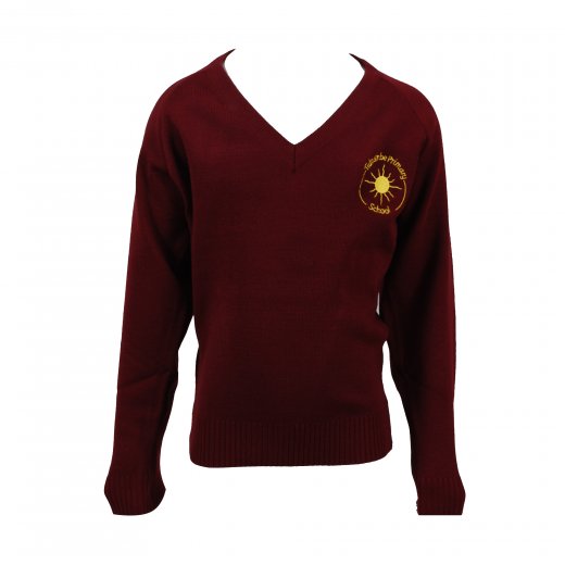 Bluemax Tidcombe Primary School V-Neck Sweatshirt