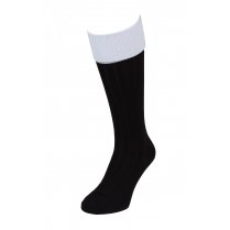 Reydon Turnover Club Football Sock Black/White