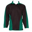 Falcon Uffculme School Reversible Rugby Top Black & Emerald