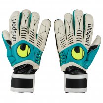 Uhlsport Ergonomic Soft Goalkeeper Gloves White