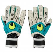 Ergonomic Soft Goalkeeper Gloves White