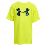 Under Armour Big Logo Boy's Shortsleeve Tee Yellow