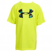 Under Armour Big Logo Boy's Shortsleeve Tee Yellow