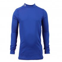 Under Armour Boys’ ColdGear Evo Fitted Baselayer Mock Blue