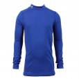 Under Armour Boys' ColdGear Evo Fitted Baselayer Mock Blue