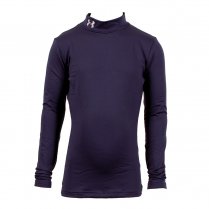 Under Armour Boys’ ColdGear Evo Fitted Baselayer Mock Dark Blue