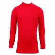 Under Armour Boys Coldgear Evo Fitted Mock Red