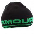 Under Armour Boys' Reversible Beanie Green & Black