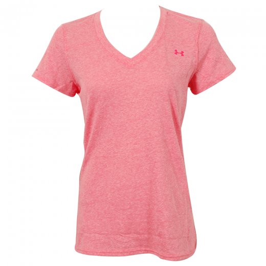 Under Armour Charged Cotton Tri-Blend Women's Tee Pink