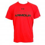 Under Armour Core Wordmark Men's Tee Orange