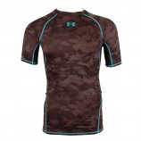 Under Armour HeatGear Armour Men’s Short Sleeve Compression Printed Tee Black