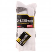 Under Armour HeatGear Crew 3 Packs Socks White