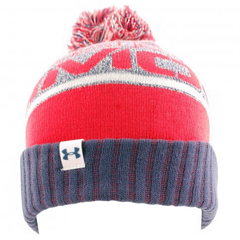 Under Armour Kid's Pom Beanie Hat Blue