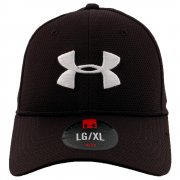 Under Armour Men's Blitzing 2 Stretch Fit Cap Black