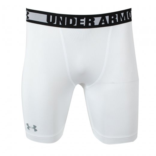 Under Armour Men's HeatGear Sonic Compression Short White