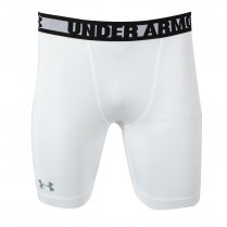 Men's HeatGear Sonic Compression Short White