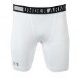 Under Armour Men's HeatGear Sonic Compression Short White